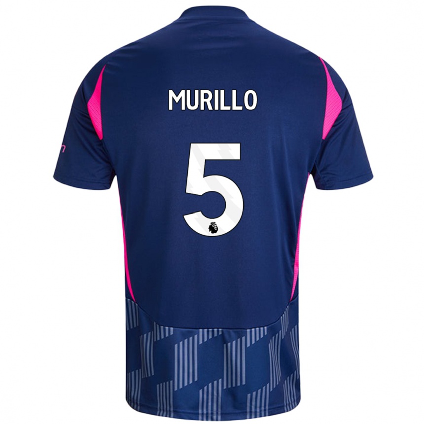 Moteriškas Murillo #5 Karališkoji Mėlyna Rožinė Išvykos Marškinėliai 2024/25 T-Shirt