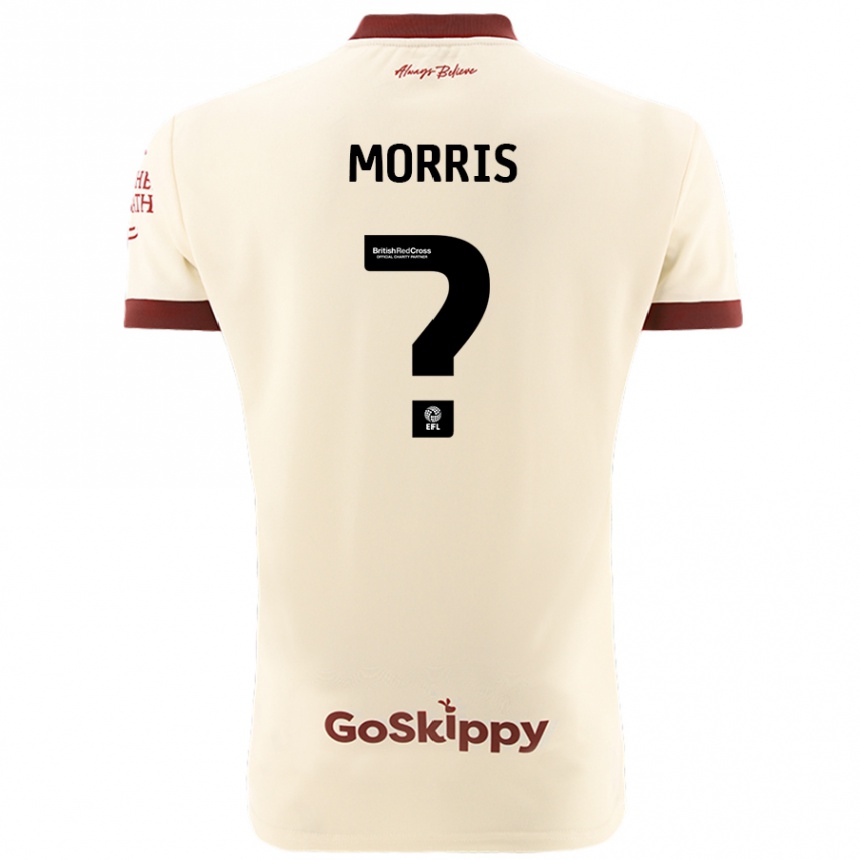 Moteriškas Matt Morris #0 Kreminė Balta Išvykos Marškinėliai 2024/25 T-Shirt