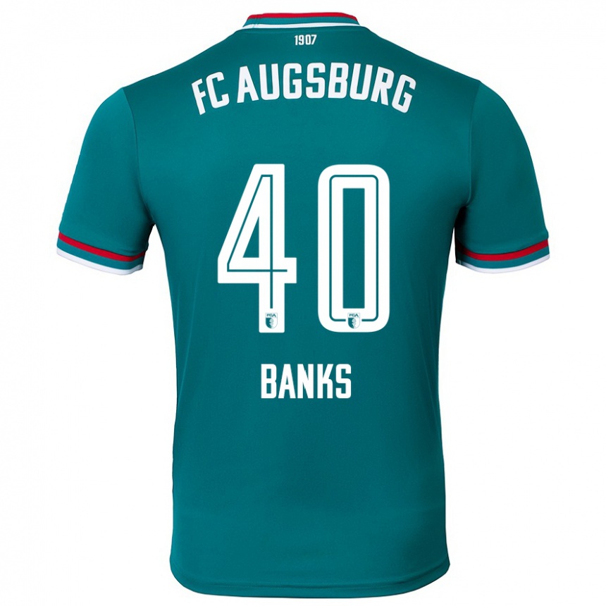 Moteriškas Noahkai Banks #40 Tamsiai Žalia Išvykos Marškinėliai 2024/25 T-Shirt