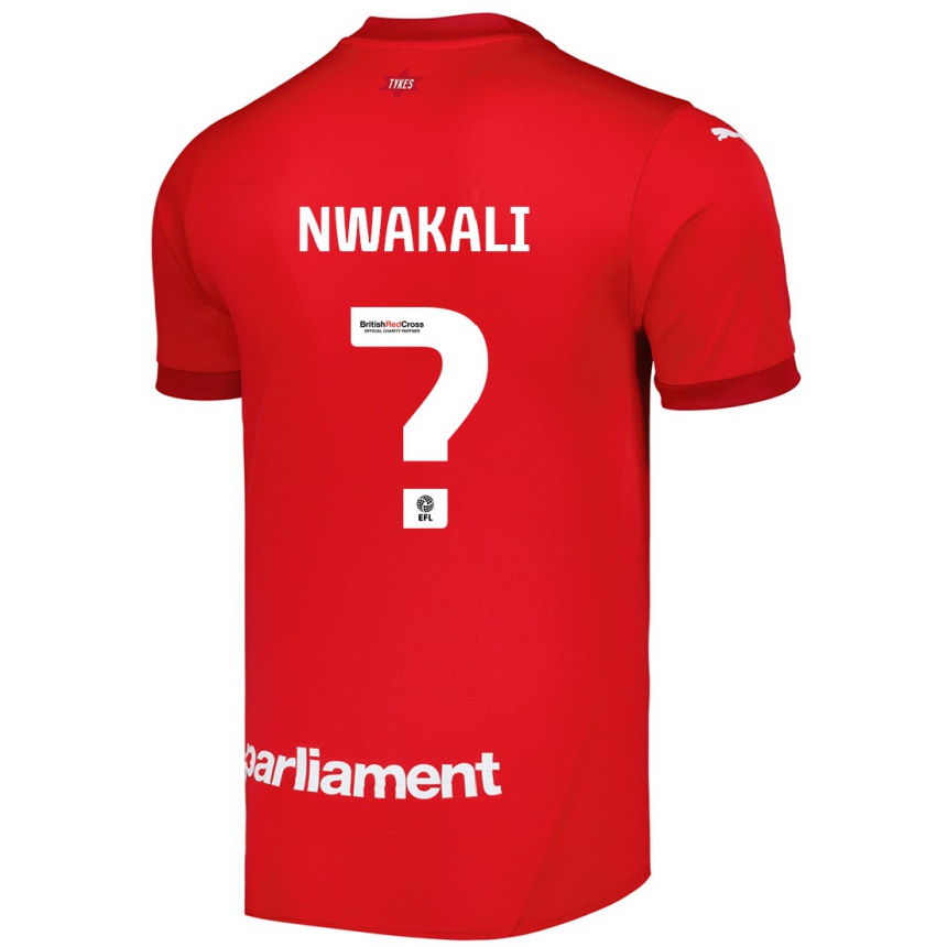 Vaikiškas Kelechi Nwakali #0 Raudona Namų Marškinėliai 2024/25 T-Shirt