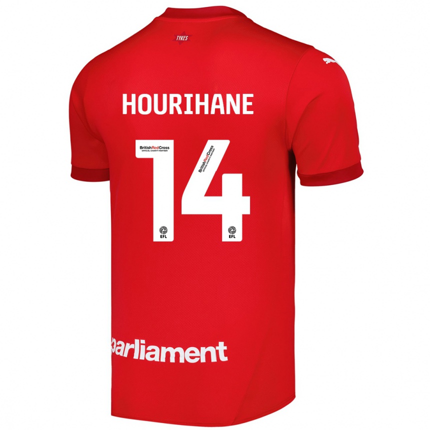 Vaikiškas Conor Hourihane #14 Raudona Namų Marškinėliai 2024/25 T-Shirt