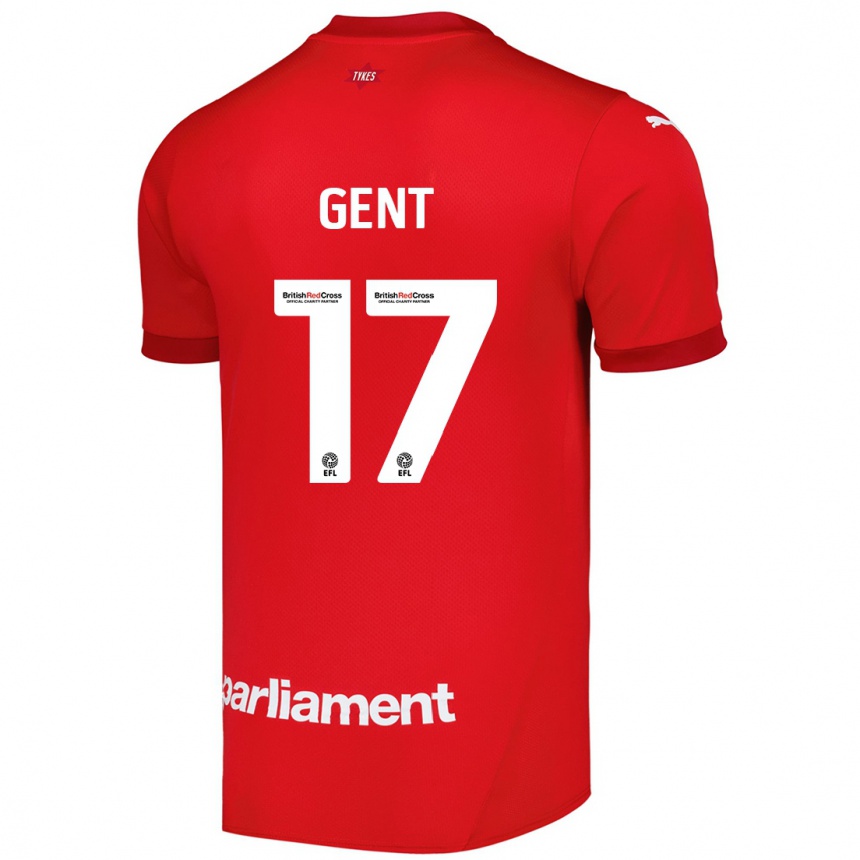 Vaikiškas Georgie Gent #17 Raudona Namų Marškinėliai 2024/25 T-Shirt