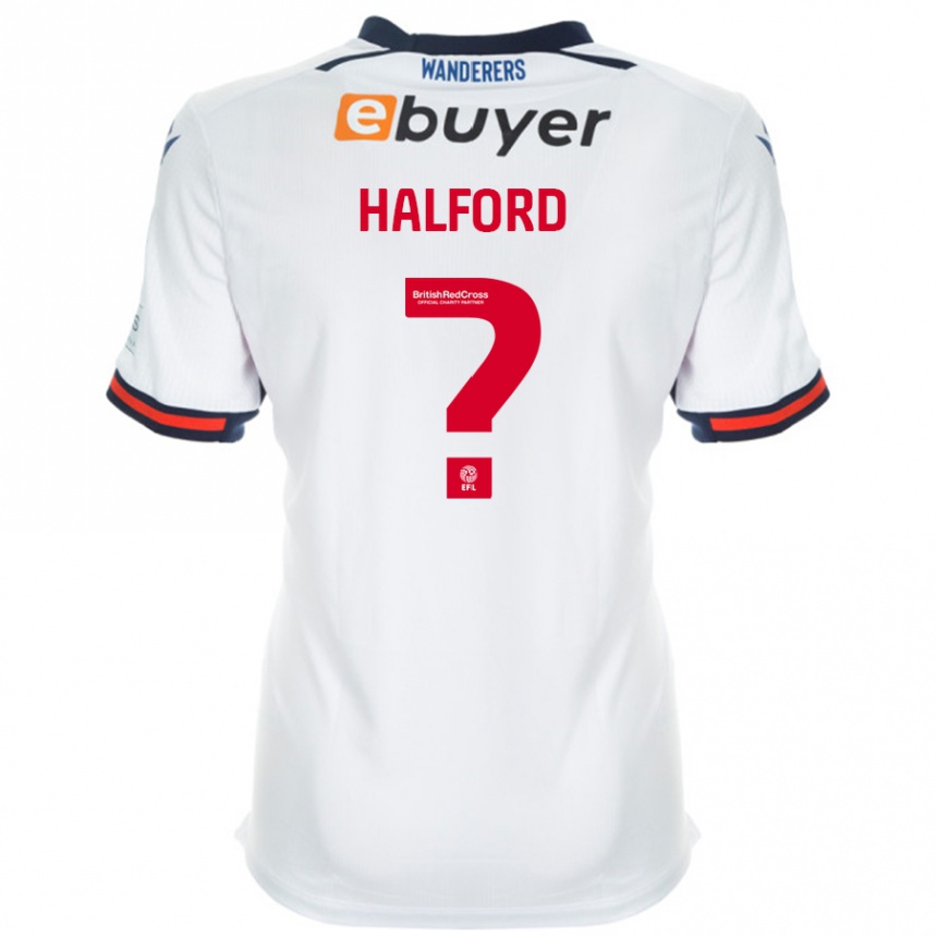 Vaikiškas Noah Halford #0 Baltas Namų Marškinėliai 2024/25 T-Shirt