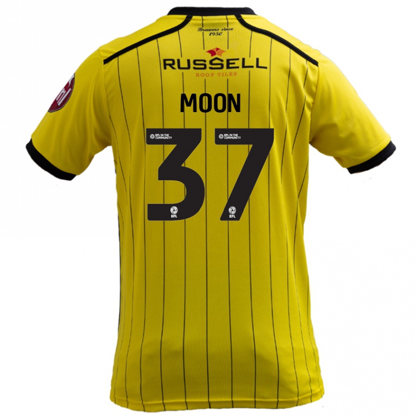 Vaikiškas Jasper Moon #37 Geltona Namų Marškinėliai 2024/25 T-Shirt