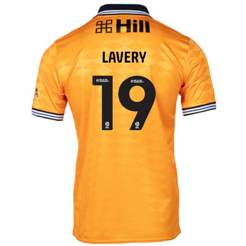 Vaikiškas Shayne Lavery #19 Oranžinė Namų Marškinėliai 2024/25 T-Shirt