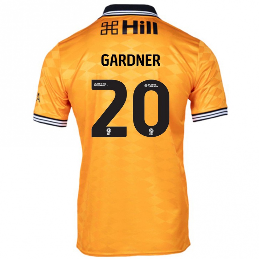 Vaikiškas Gary Gardner #20 Oranžinė Namų Marškinėliai 2024/25 T-Shirt