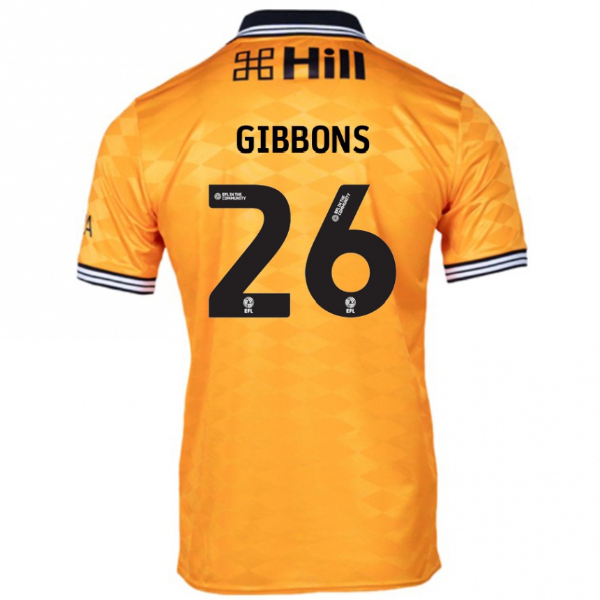 Vaikiškas James Gibbons #26 Oranžinė Namų Marškinėliai 2024/25 T-Shirt