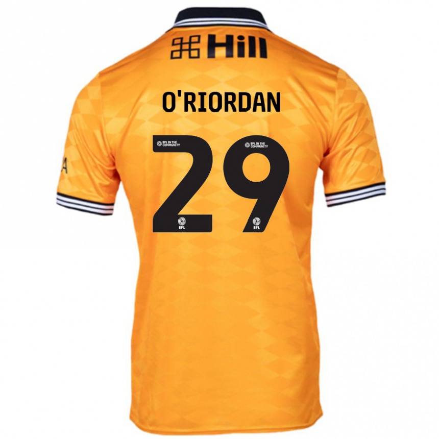 Vaikiškas Connor O'riordan #29 Oranžinė Namų Marškinėliai 2024/25 T-Shirt