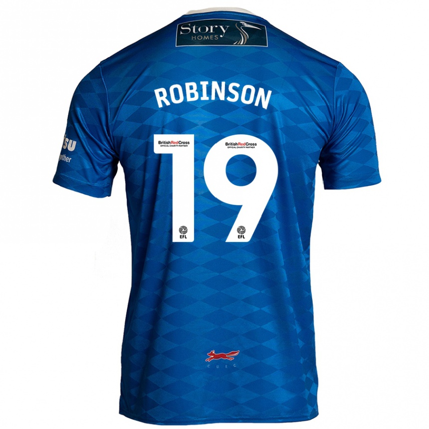 Vaikiškas Jack Robinson #19 Mėlyna Namų Marškinėliai 2024/25 T-Shirt