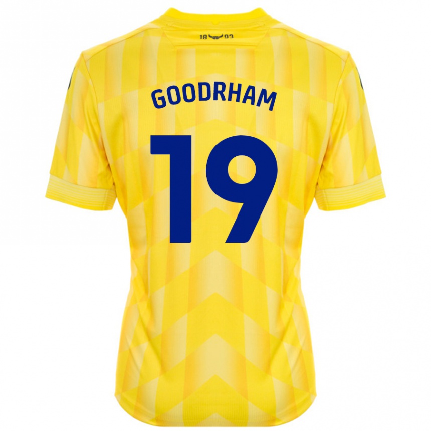 Vaikiškas Tyler Goodrham #19 Geltona Namų Marškinėliai 2024/25 T-Shirt