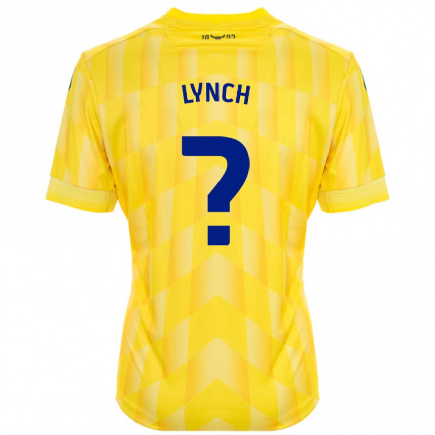 Vaikiškas Bobby Lynch #0 Geltona Namų Marškinėliai 2024/25 T-Shirt