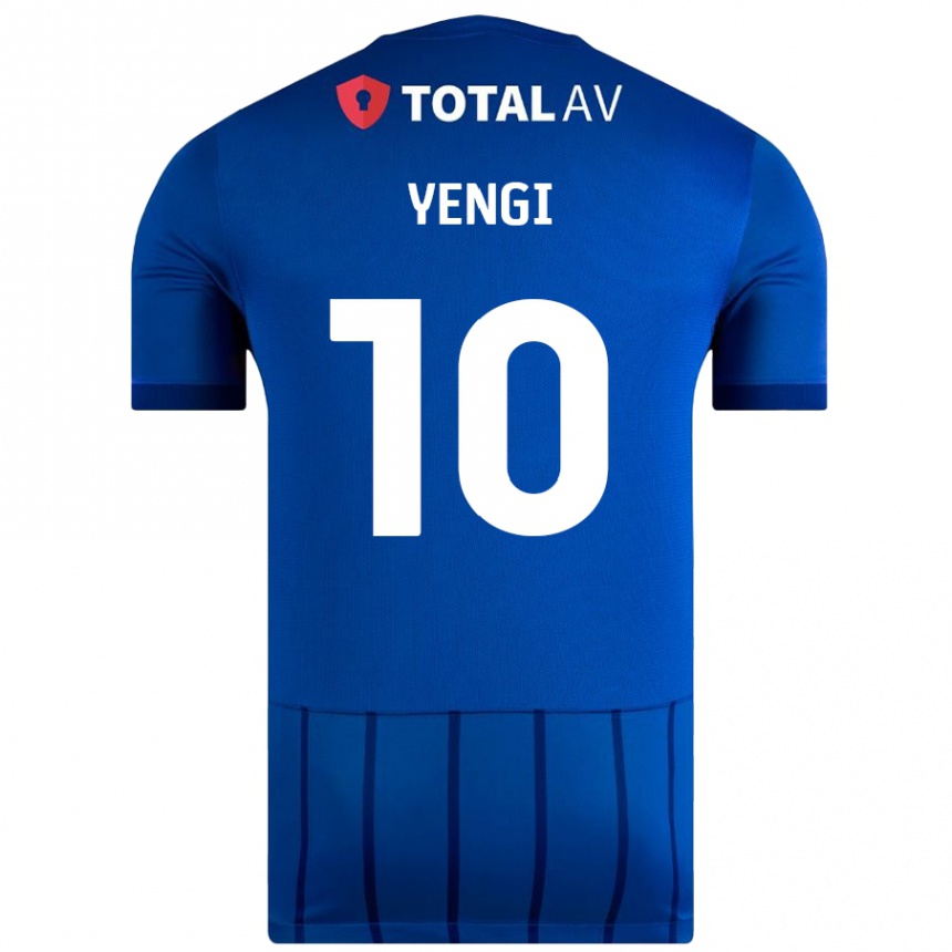 Vaikiškas Kusini Yengi #10 Mėlyna Namų Marškinėliai 2024/25 T-Shirt