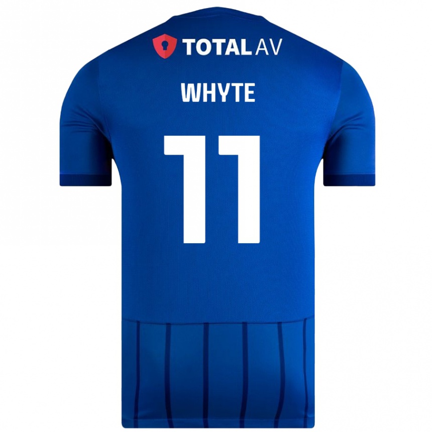 Vaikiškas Gavin Whyte #11 Mėlyna Namų Marškinėliai 2024/25 T-Shirt