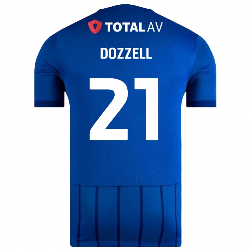 Vaikiškas Andre Dozzell #21 Mėlyna Namų Marškinėliai 2024/25 T-Shirt