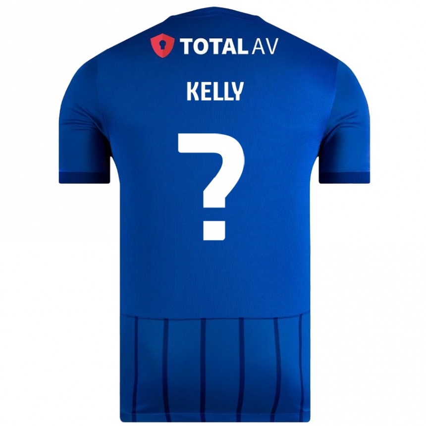 Vaikiškas Liam Kelly #0 Mėlyna Namų Marškinėliai 2024/25 T-Shirt