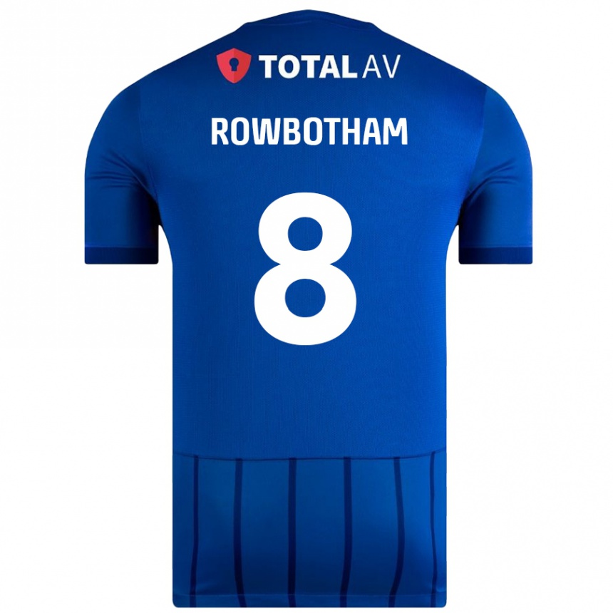 Vaikiškas Ava Rowbotham #8 Mėlyna Namų Marškinėliai 2024/25 T-Shirt