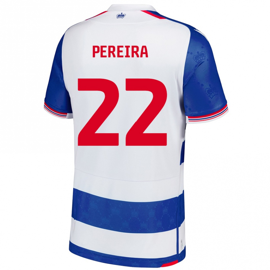 Vaikiškas Joel Pereira #22 Mėlyna Balta Namų Marškinėliai 2024/25 T-Shirt