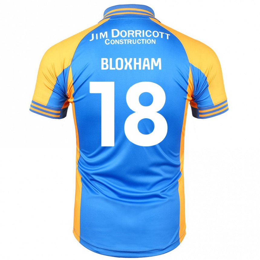 Vaikiškas Tom Bloxham #18 Mėlynas Gintaras Namų Marškinėliai 2024/25 T-Shirt