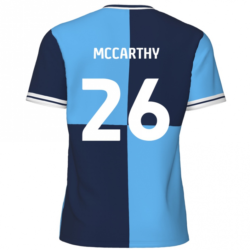 Vaikiškas Jason Mccarthy #26 Dangaus Mėlyna Tamsiai Mėlyna Namų Marškinėliai 2024/25 T-Shirt