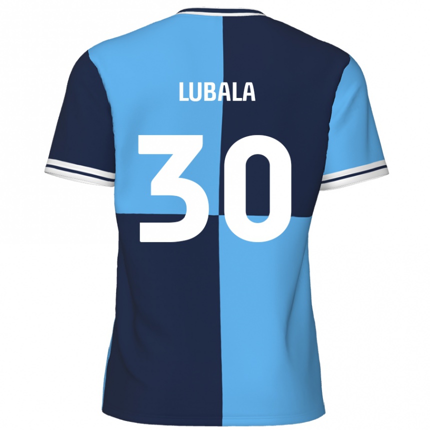 Vaikiškas Bez Lubala #30 Dangaus Mėlyna Tamsiai Mėlyna Namų Marškinėliai 2024/25 T-Shirt