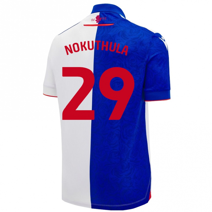 Vaikiškas Faith Nokuthula #29 Dangaus Mėlyna Balta Namų Marškinėliai 2024/25 T-Shirt