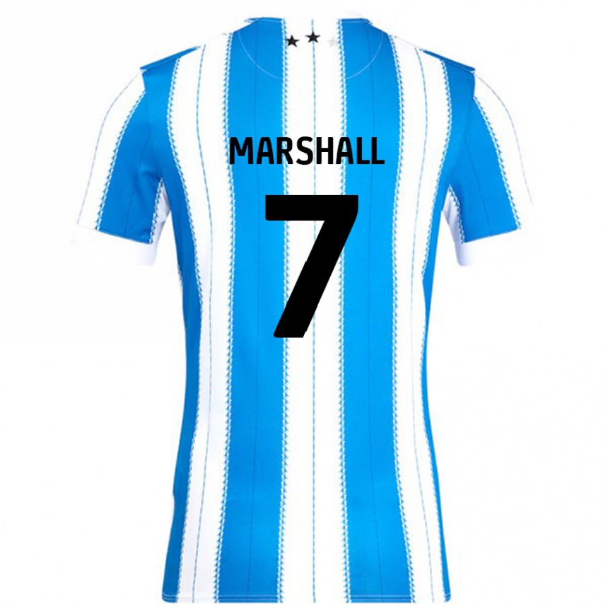 Vaikiškas Callum Marshall #7 Mėlyna Balta Namų Marškinėliai 2024/25 T-Shirt