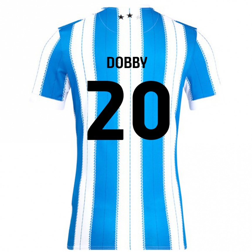 Vaikiškas Sarah Dobby #20 Mėlyna Balta Namų Marškinėliai 2024/25 T-Shirt