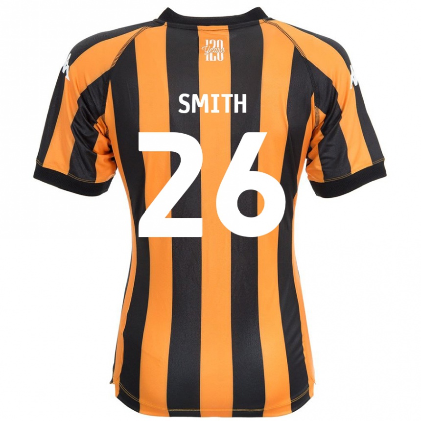 Vaikiškas Andy Smith #26 Juodasis Gintaras Namų Marškinėliai 2024/25 T-Shirt