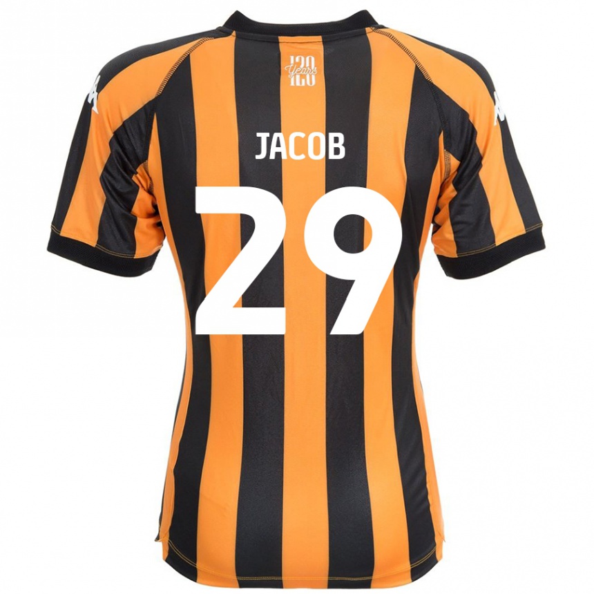 Vaikiškas Matty Jacob #29 Juodasis Gintaras Namų Marškinėliai 2024/25 T-Shirt