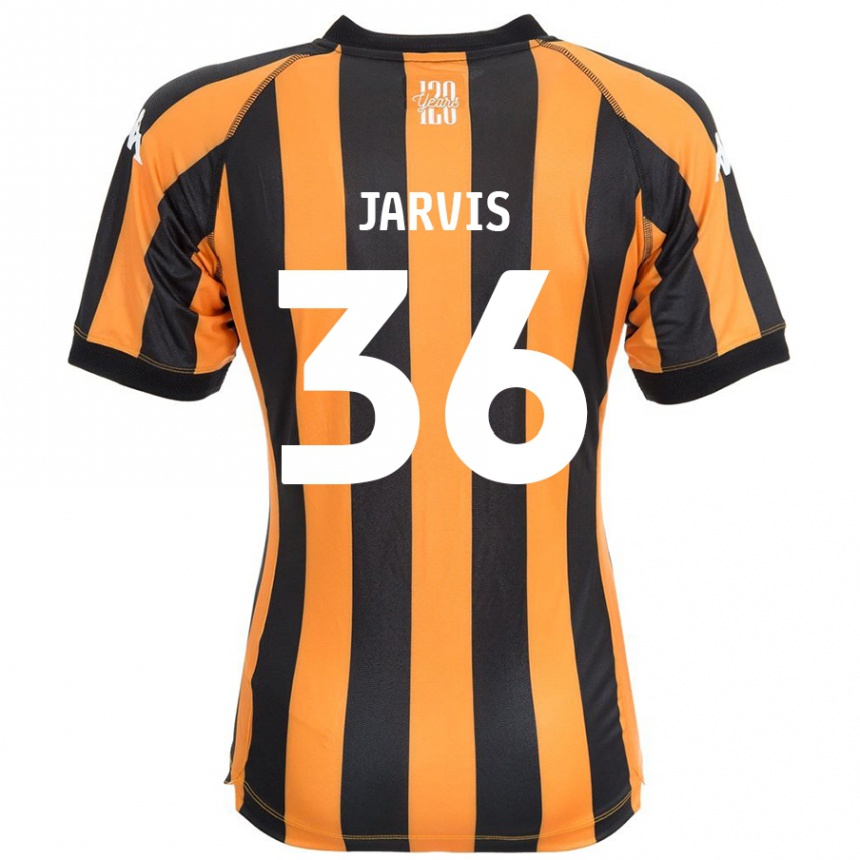 Vaikiškas Will Jarvis #36 Juodasis Gintaras Namų Marškinėliai 2024/25 T-Shirt