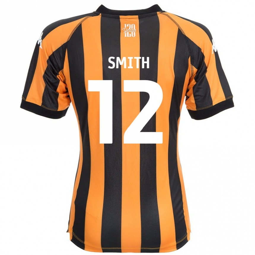 Vaikiškas Emily Smith #12 Juodasis Gintaras Namų Marškinėliai 2024/25 T-Shirt