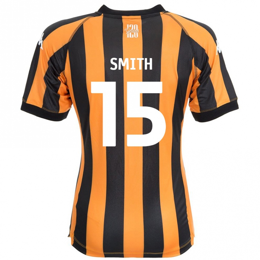 Vaikiškas Suey Smith #15 Juodasis Gintaras Namų Marškinėliai 2024/25 T-Shirt