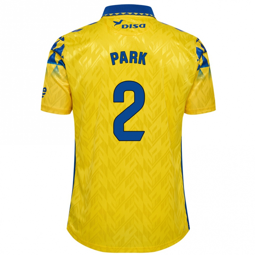 Vaikiškas Marvin Park #2 Geltona Mėlyna Namų Marškinėliai 2024/25 T-Shirt