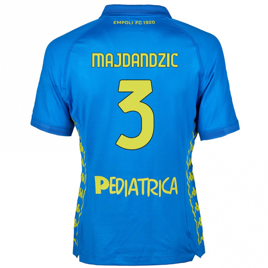 Vaikiškas Patrik Majdandzic #3 Mėlyna Namų Marškinėliai 2024/25 T-Shirt