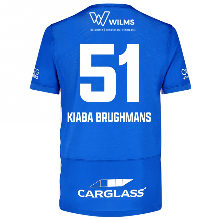 Vaikiškas Lucca Kiaba Brughmans #51 Mėlyna Namų Marškinėliai 2024/25 T-Shirt