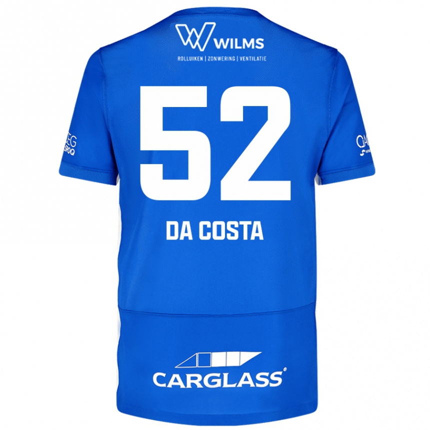 Vaikiškas Wilson Da Costa #52 Mėlyna Namų Marškinėliai 2024/25 T-Shirt