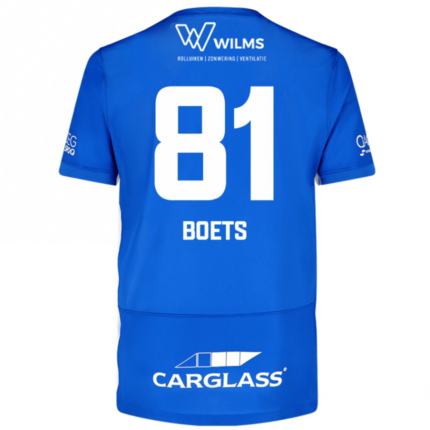 Vaikiškas Keo Boets #81 Mėlyna Namų Marškinėliai 2024/25 T-Shirt