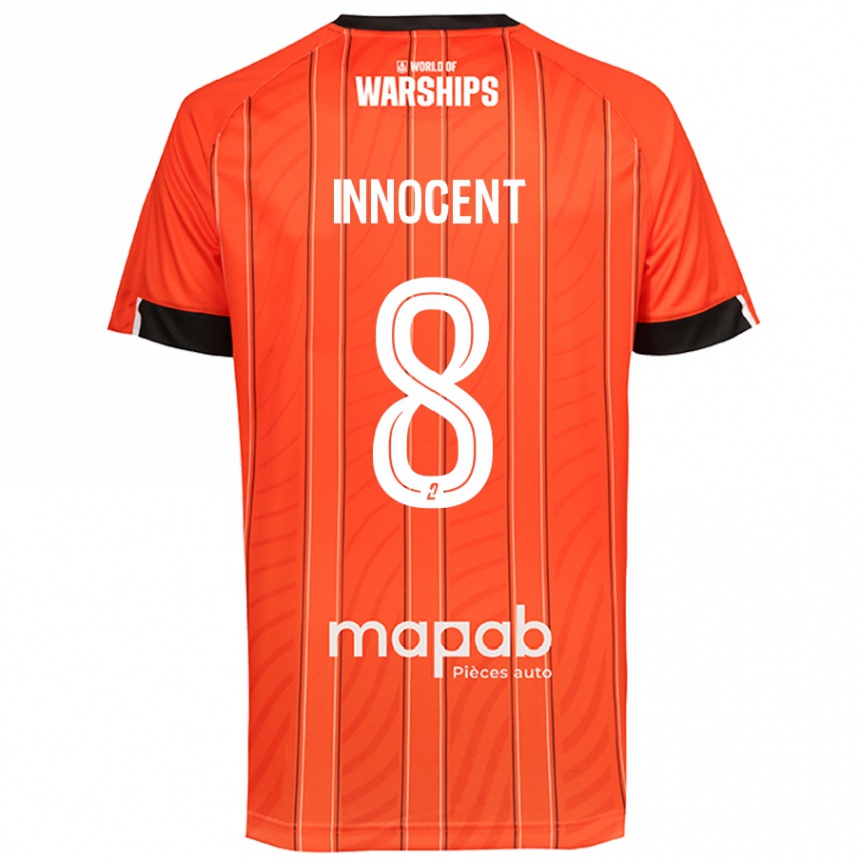 Vaikiškas Bonke Innocent #8 Oranžinė Namų Marškinėliai 2024/25 T-Shirt