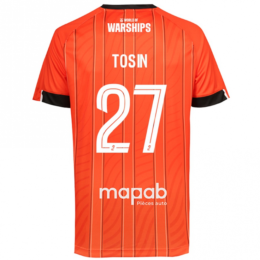 Vaikiškas Aiyegun Tosin #27 Oranžinė Namų Marškinėliai 2024/25 T-Shirt