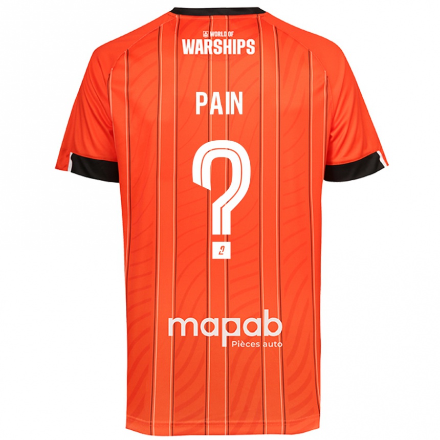 Vaikiškas Ilan Pain #0 Oranžinė Namų Marškinėliai 2024/25 T-Shirt