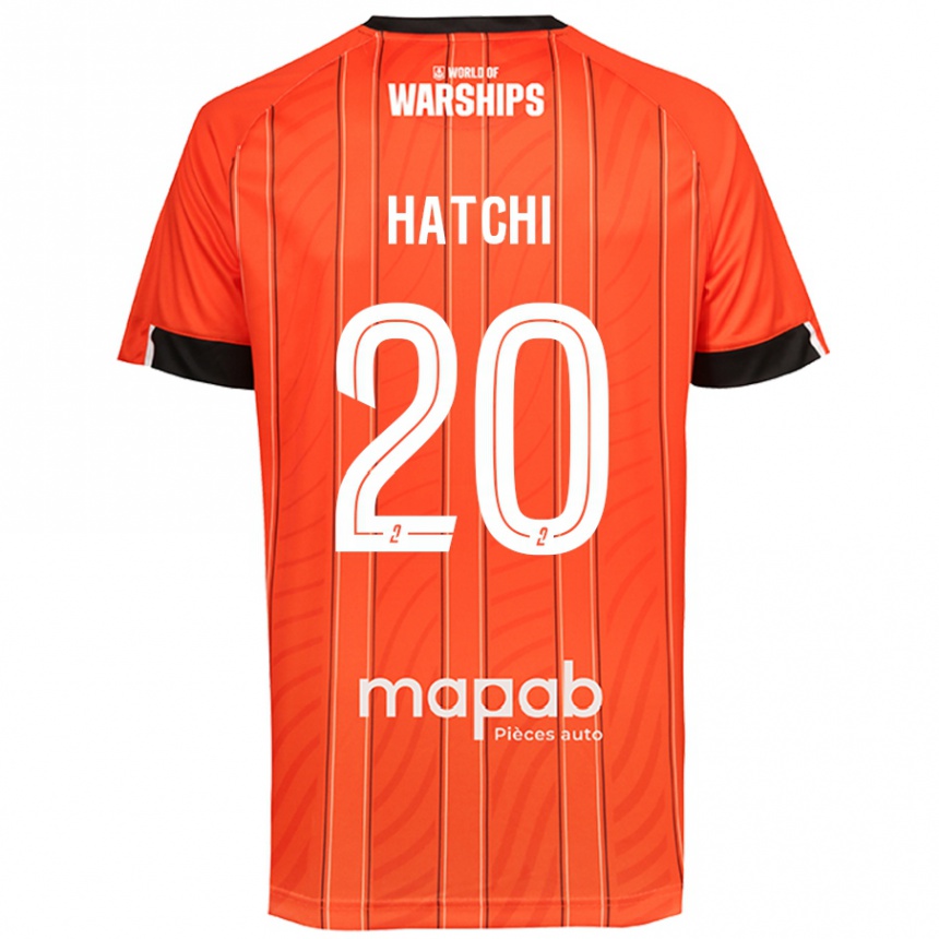 Vaikiškas Jérémy Hatchi #20 Oranžinė Namų Marškinėliai 2024/25 T-Shirt