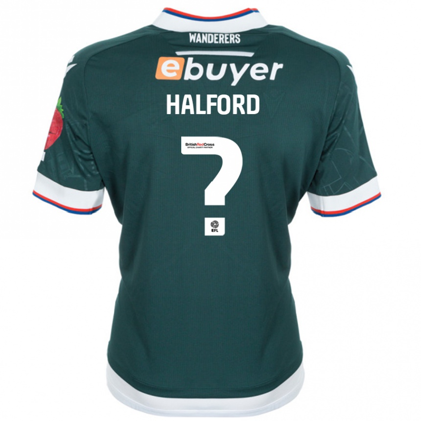 Vaikiškas Noah Halford #0 Tamsiai Žalia Išvykos Marškinėliai 2024/25 T-Shirt