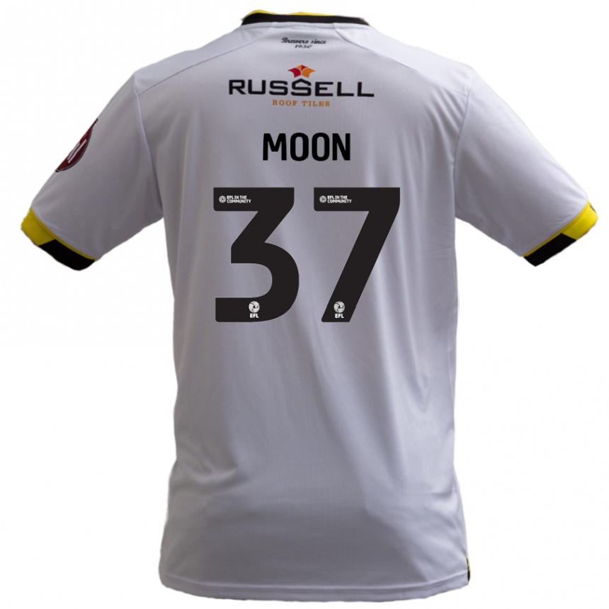 Vaikiškas Jasper Moon #37 Baltas Išvykos Marškinėliai 2024/25 T-Shirt