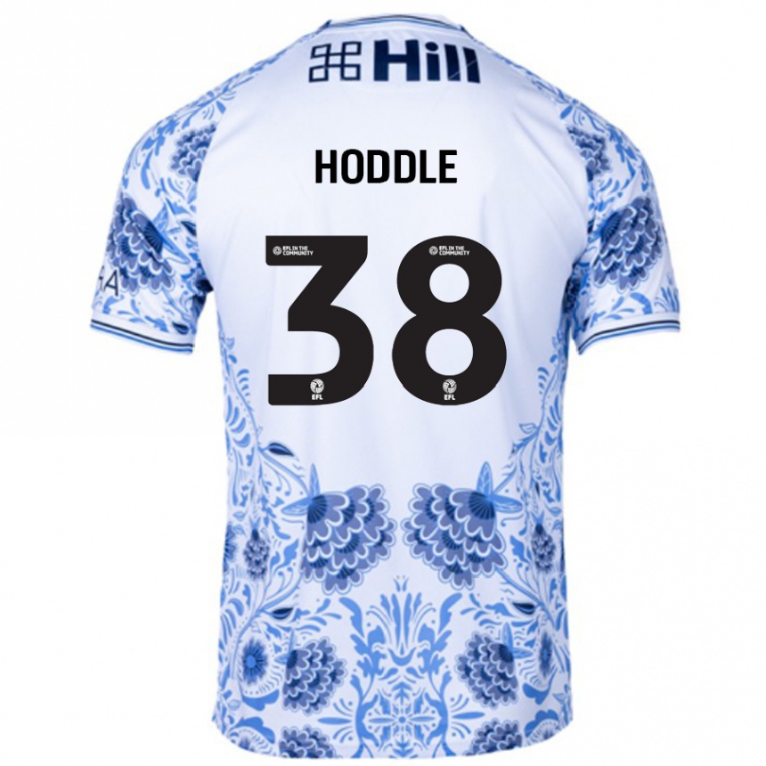 Vaikiškas George Hoddle #38 Balta Mėlyna Išvykos Marškinėliai 2024/25 T-Shirt