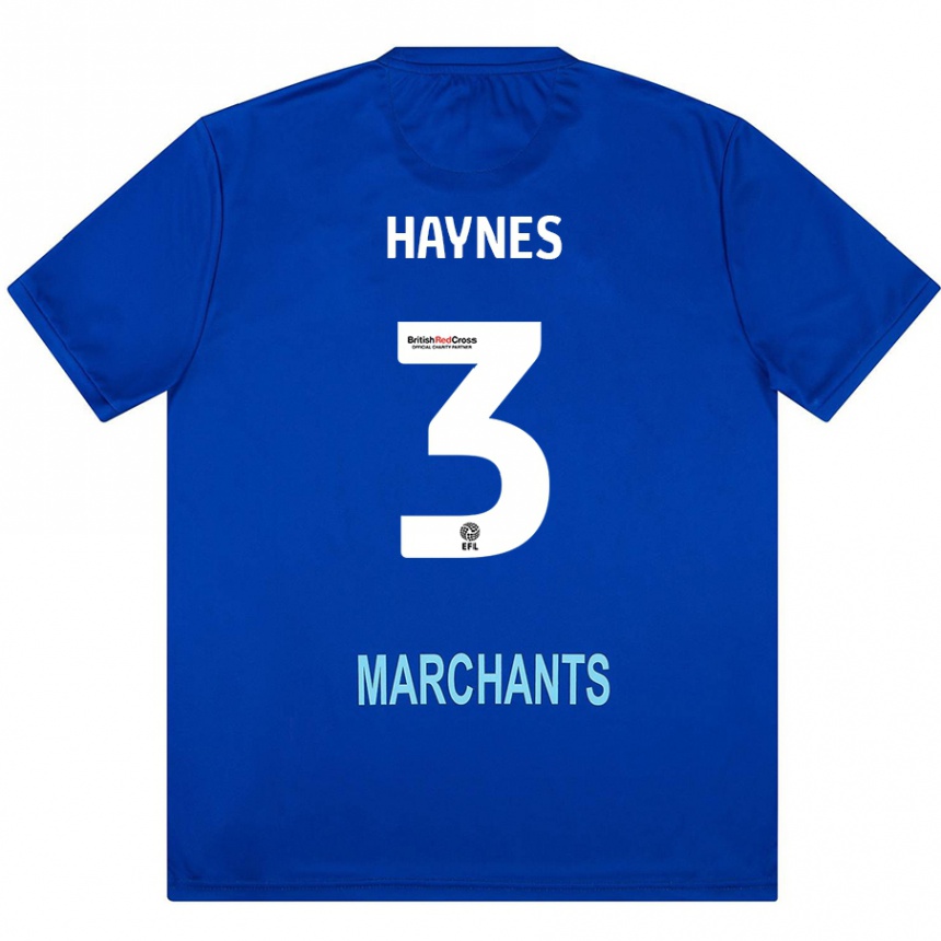 Vaikiškas Ryan Haynes #3 Žalia Išvykos Marškinėliai 2024/25 T-Shirt