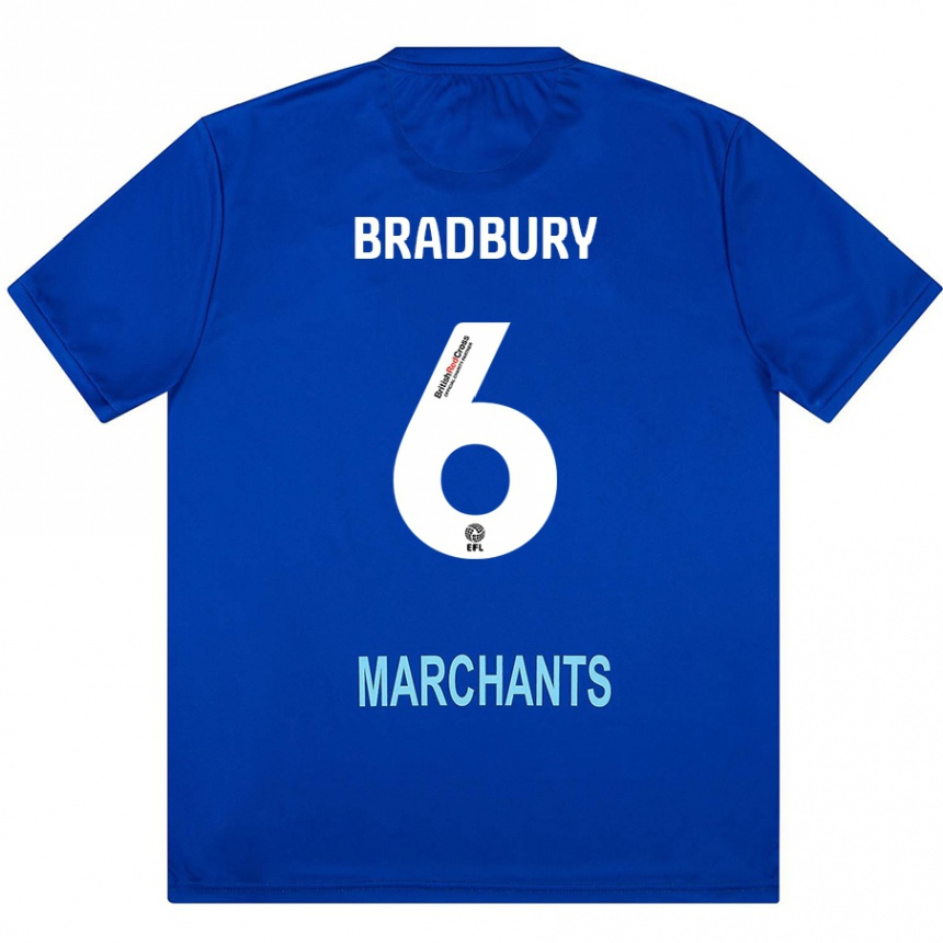 Vaikiškas Tom Bradbury #6 Žalia Išvykos Marškinėliai 2024/25 T-Shirt