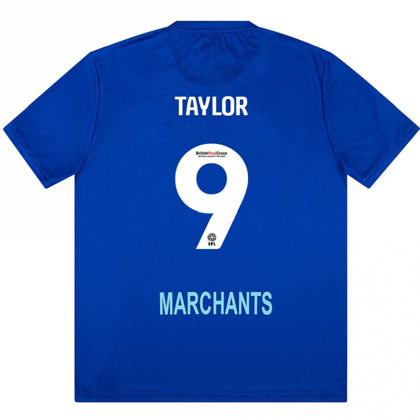 Vaikiškas Matty Taylor #9 Žalia Išvykos Marškinėliai 2024/25 T-Shirt