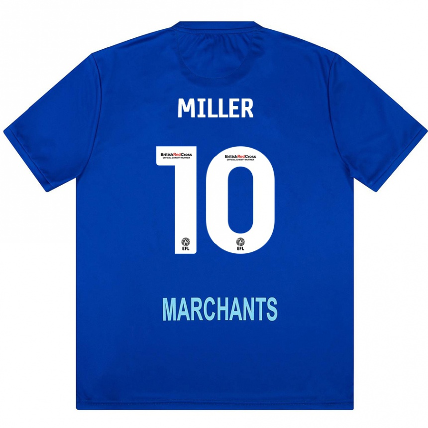 Vaikiškas George Miller #10 Žalia Išvykos Marškinėliai 2024/25 T-Shirt