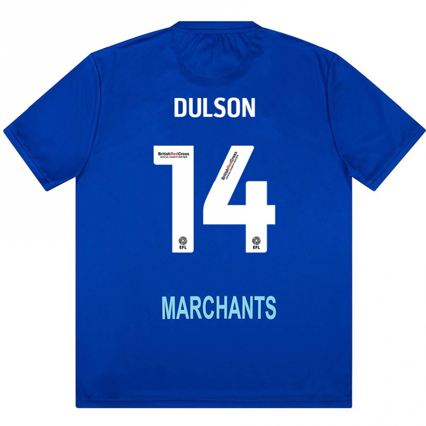 Vaikiškas Liam Dulson #14 Žalia Išvykos Marškinėliai 2024/25 T-Shirt