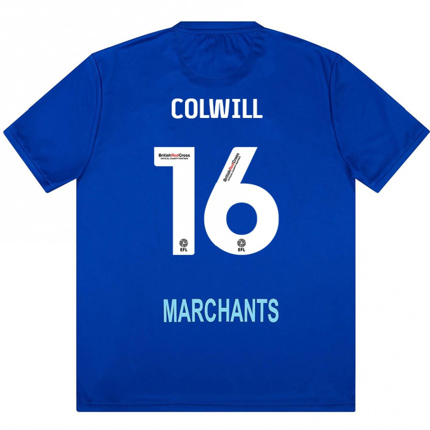 Vaikiškas Joel Colwill #16 Žalia Išvykos Marškinėliai 2024/25 T-Shirt